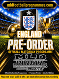 England v Croatia 2026/2027 Official Home Matchday Programme - PRE-ORDER