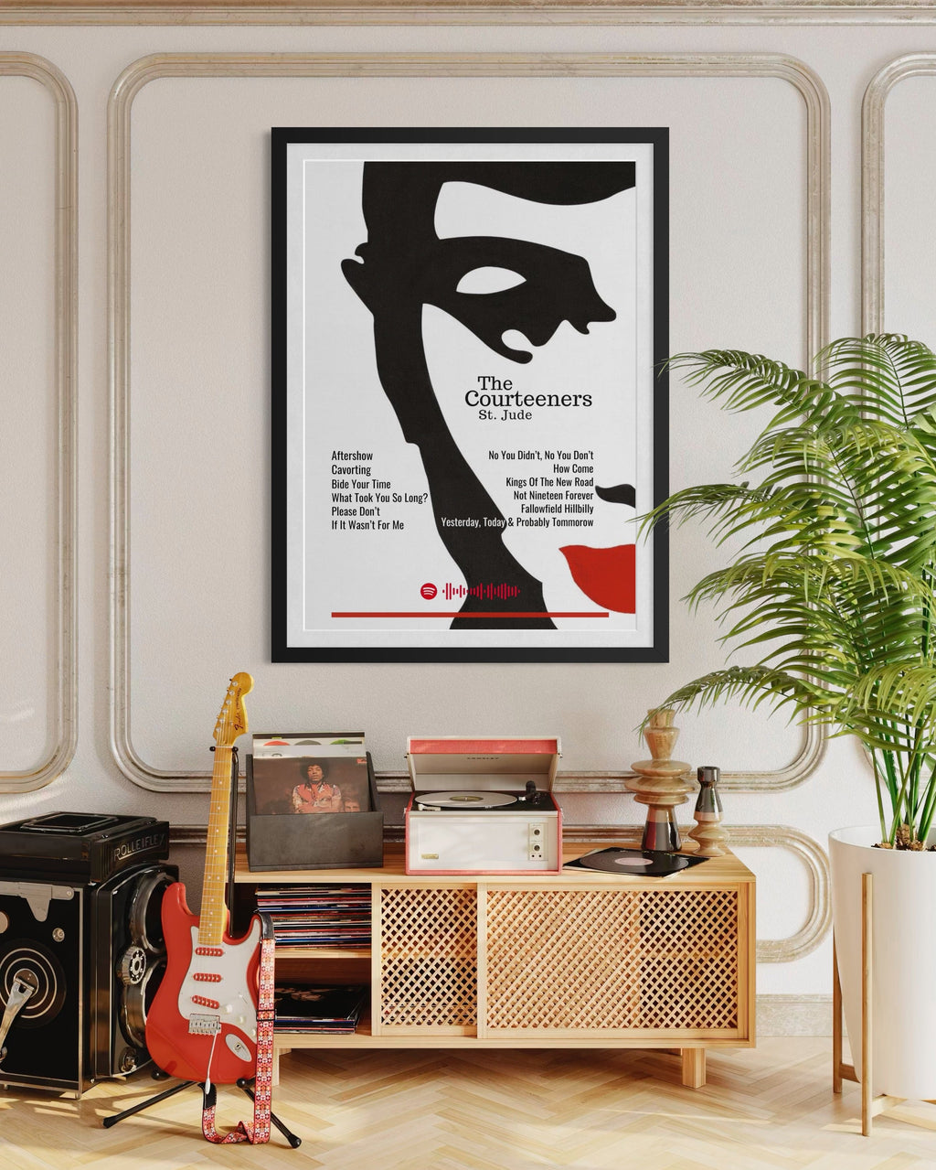 St Jude - The Courteeners Inspired Album Poster