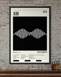 AM - Arctic Monkeys Inspired Album Track Poster