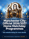 Manchester City 2026/2027 Official Home Matchday Programmes
