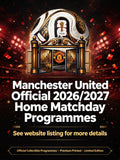 Manchester United 2026/2027 Official Home Matchday Programmes