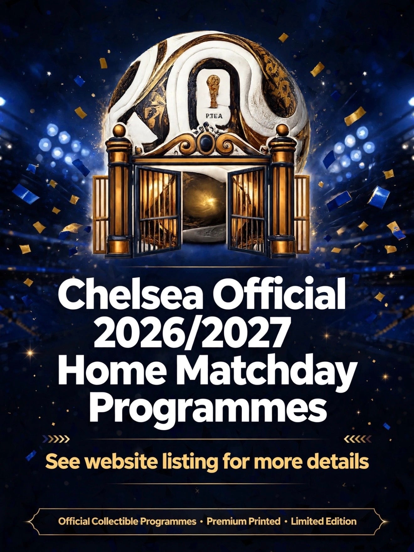 Chelsea 2026/2027 Official Home Matchday Programmes