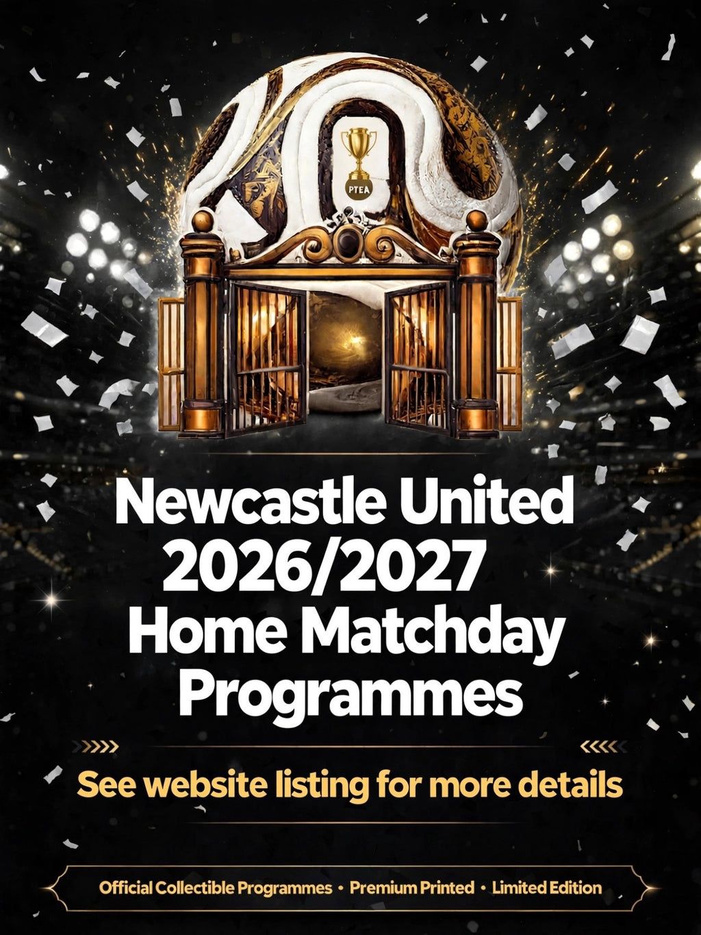 Newcastle United 2026/2027 Official Home Matchday Programmes