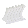 6 Pack Mens Non Elastic Bamboo Diabetic Socks