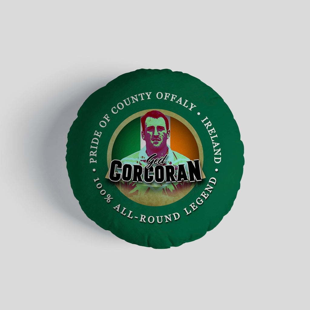Ireland Rugby League Corcoran  - Legend Collection - Circle Cushion 14"