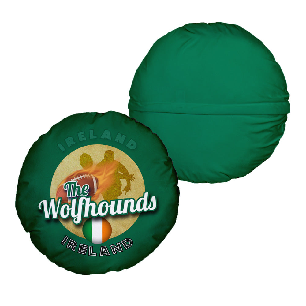 Ireland Rugby League Wolfhounds  - Legend Collection - Circle Cushion 14"