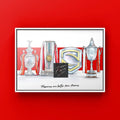 Hull Kingston Rovers Historic Trophy Winners Inspired Rugby Print