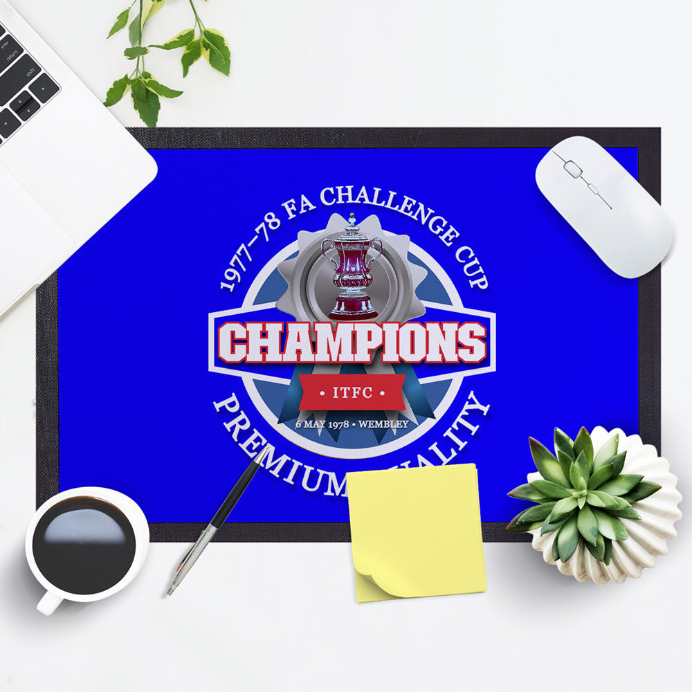 Ipswich FA Cup  - Football Legends - Door Mat -60cm X 40cm