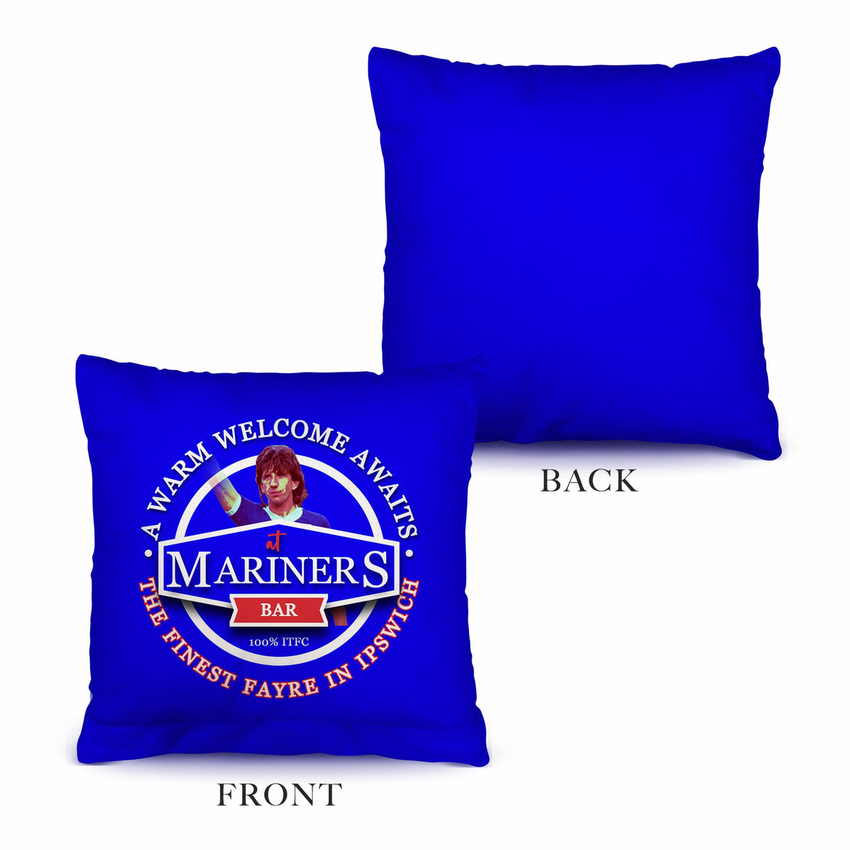 Ipswich Paul Mariner - Football Legends - Cushion 10"