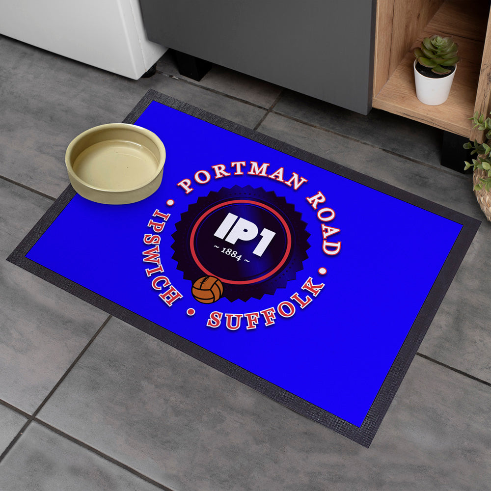 Ipswich Portman Road  - Football Legends - Door Mat -60cm X 40cm