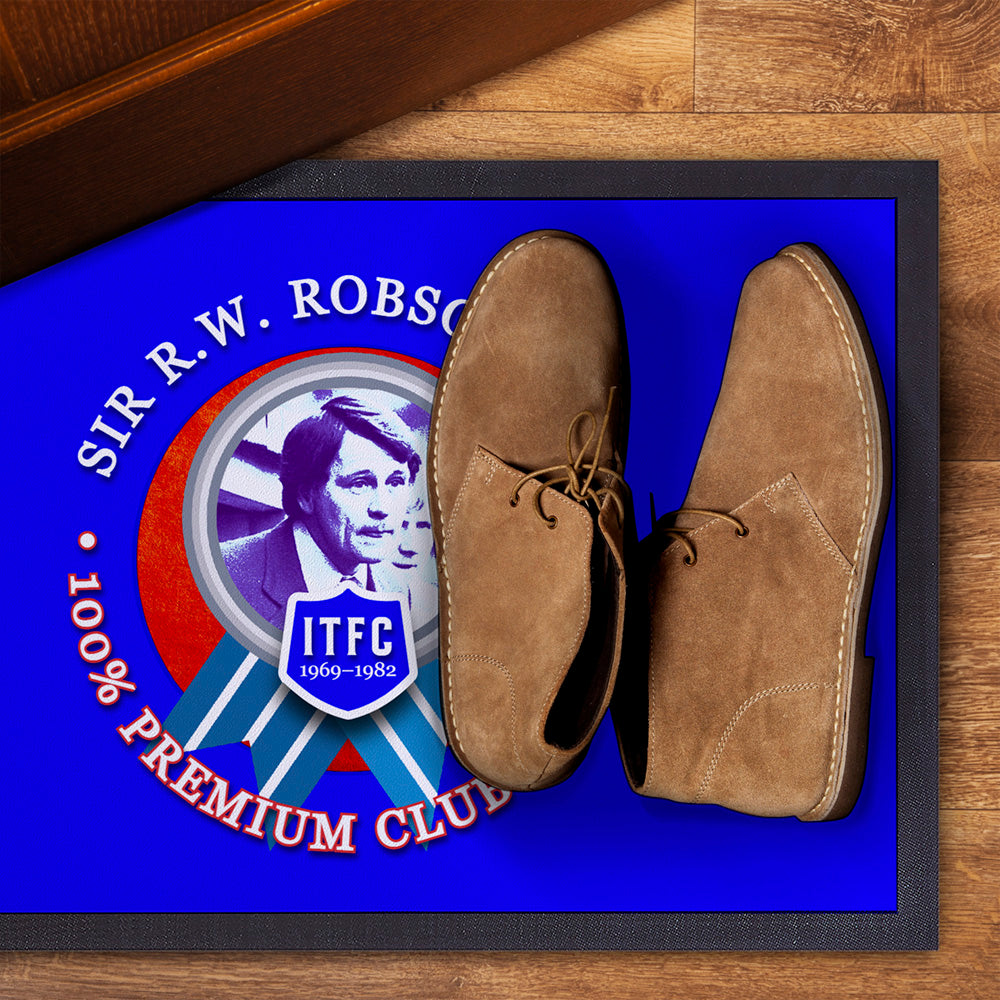 Ipswich Robson  - Football Legends - Door Mat -60cm X 40cm