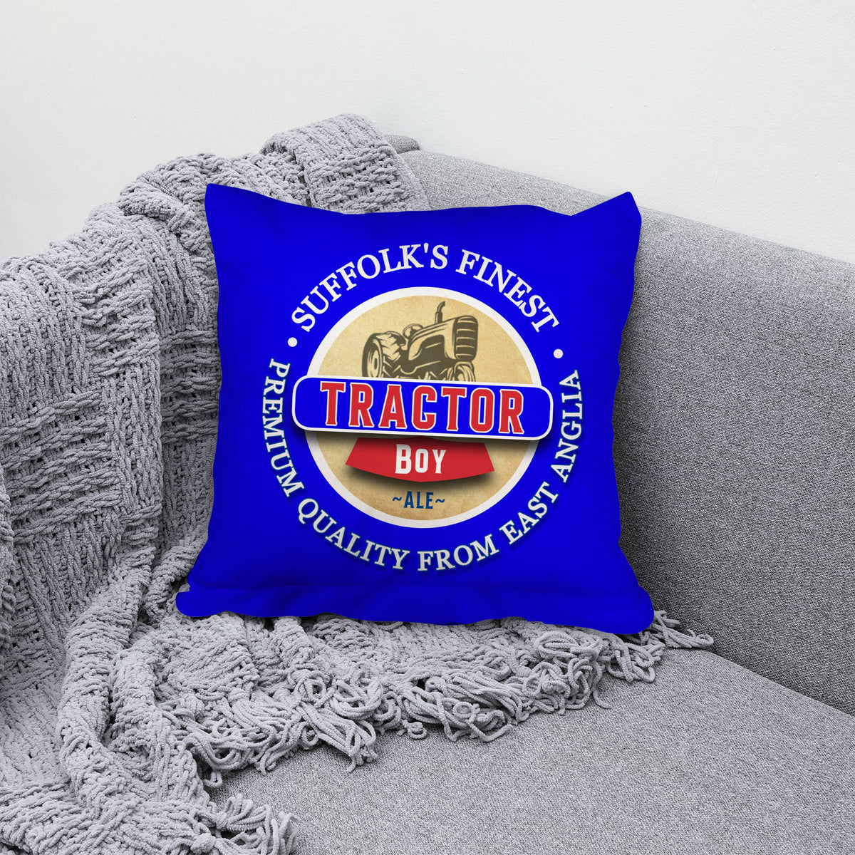Ipswich Tractor Boy - Football Legends - Cushion 10"