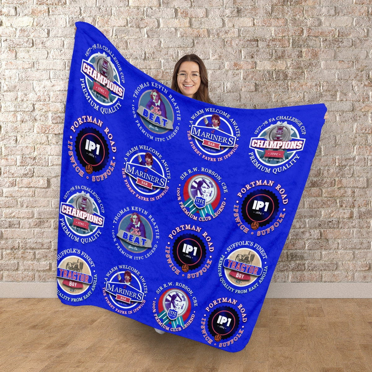 Ipswich - Football Legends - Fleece
