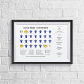Italy Euro 2020 Winners Squad Print