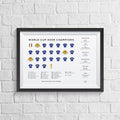 Italy World Cup 2006 Winners Squad Print
