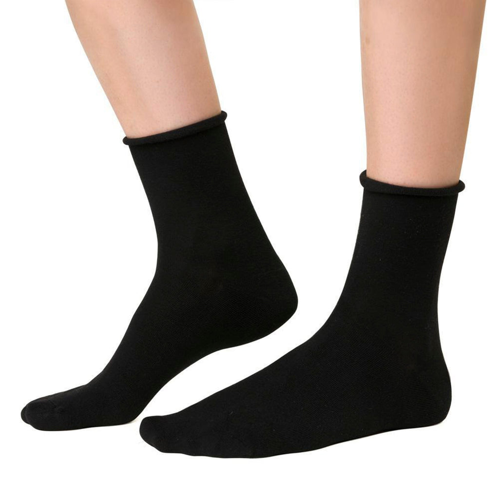 2 Pairs Ladies Cashmere Socks - Luxury Soft and Warm Seamless Everyday Socks