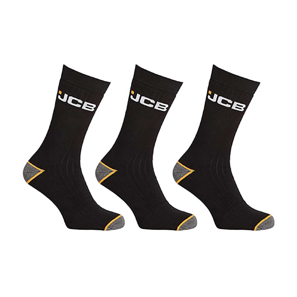 3 Pack Mens Outdoor Activity Reinforced Work Socks for Boots