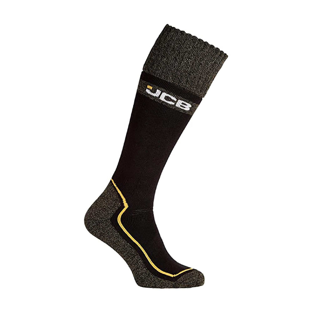 1 Pack Mens Thick Cotton Rich Pro Wellington Boot Socks for Work