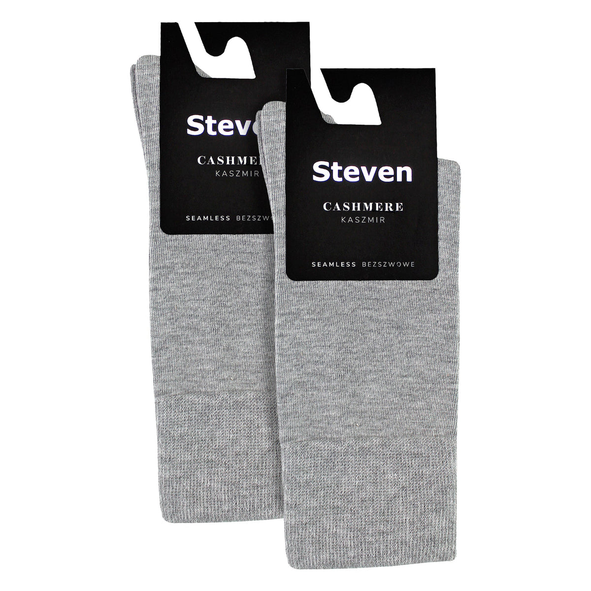 2 Pairs Mens Cashmere Socks - Luxury Soft and Warm Seamless Everyday Socks