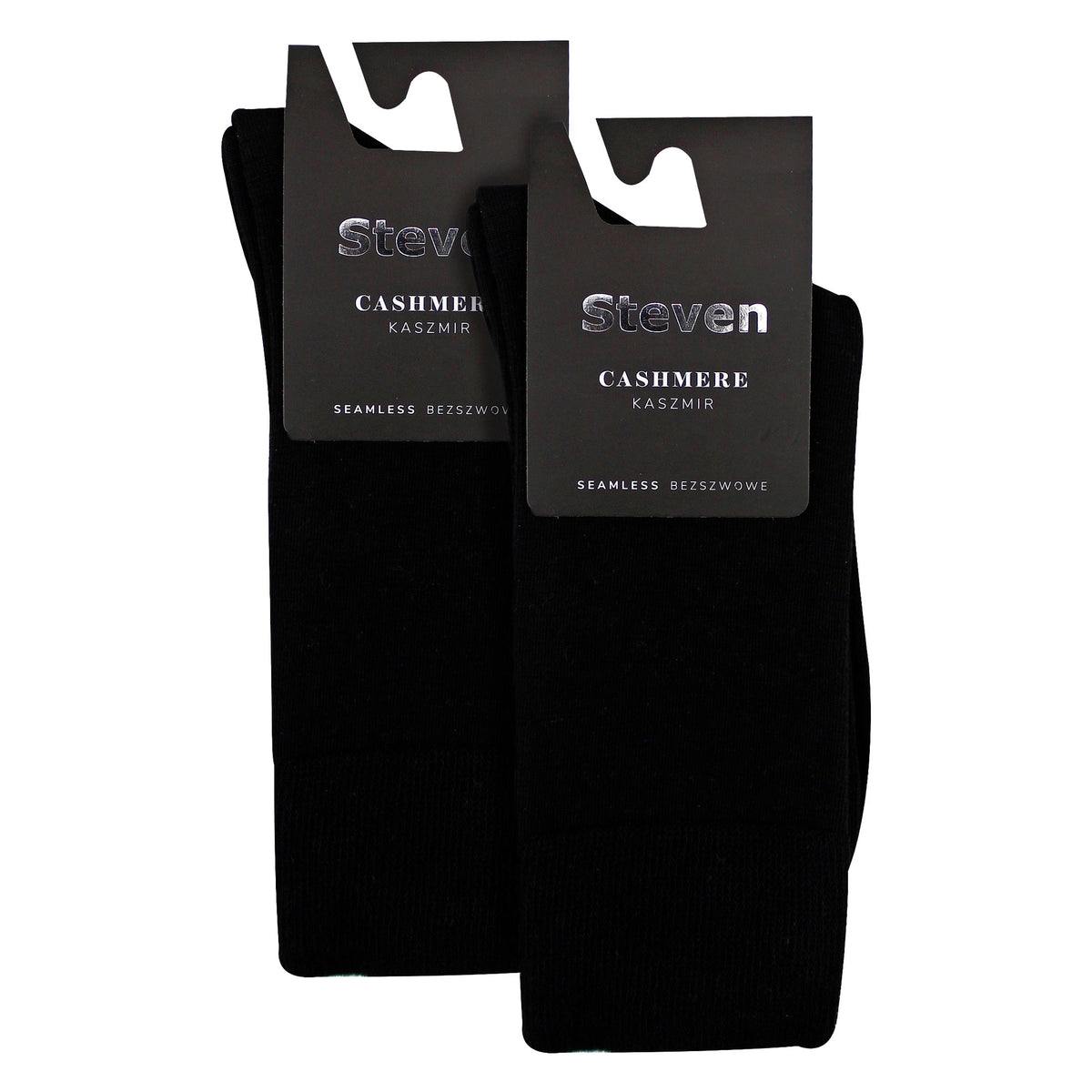 2 Pairs Mens Cashmere Socks - Luxury Soft and Warm Seamless Everyday Socks