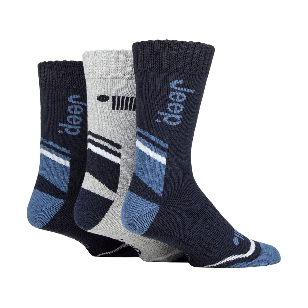 3 Pack Mens Walking Boot Socks | Performance Outdoor Socks for Hiking