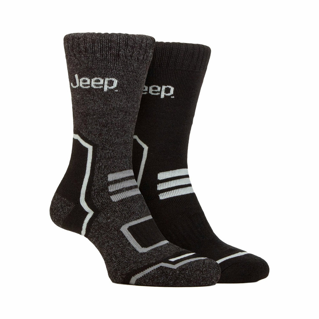 Jeep Men’s 2 Pack Thermal Boot Socks