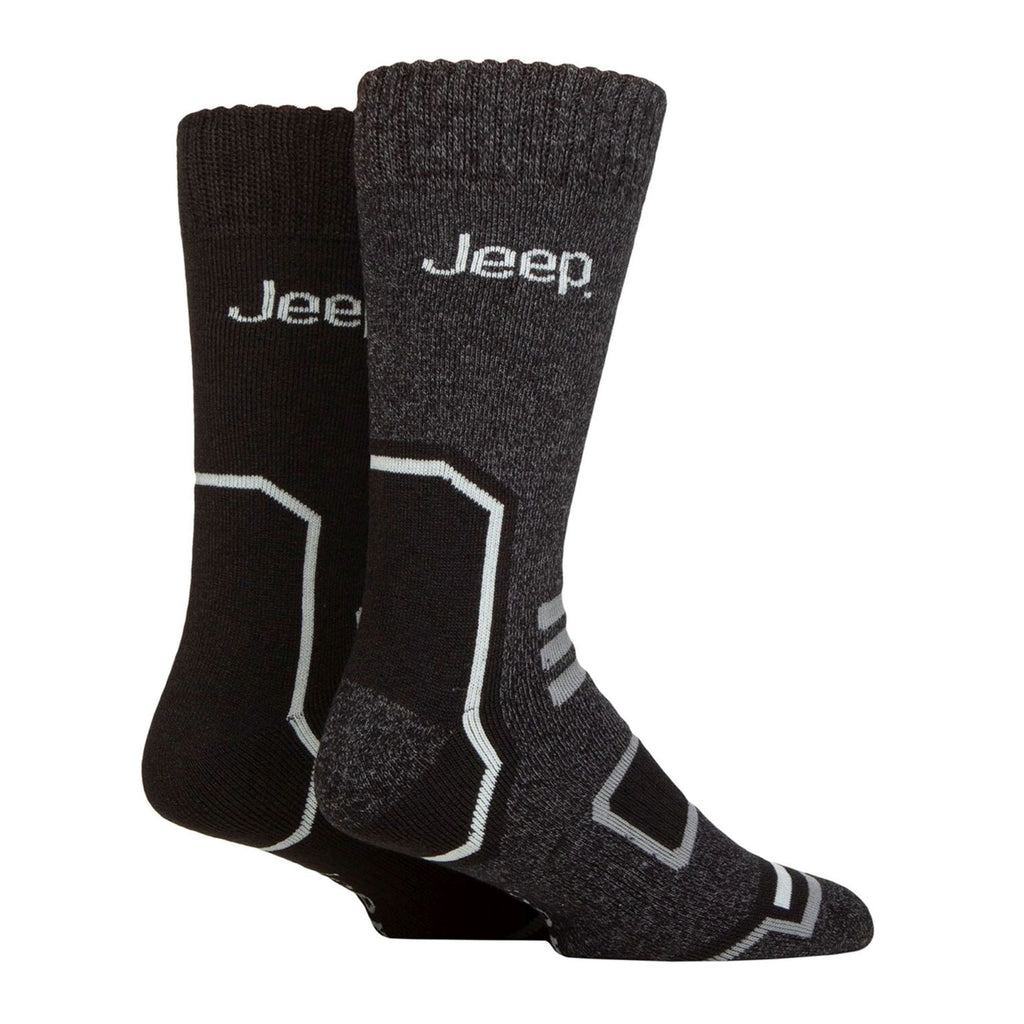 Jeep Men’s 2 Pack Thermal Boot Socks