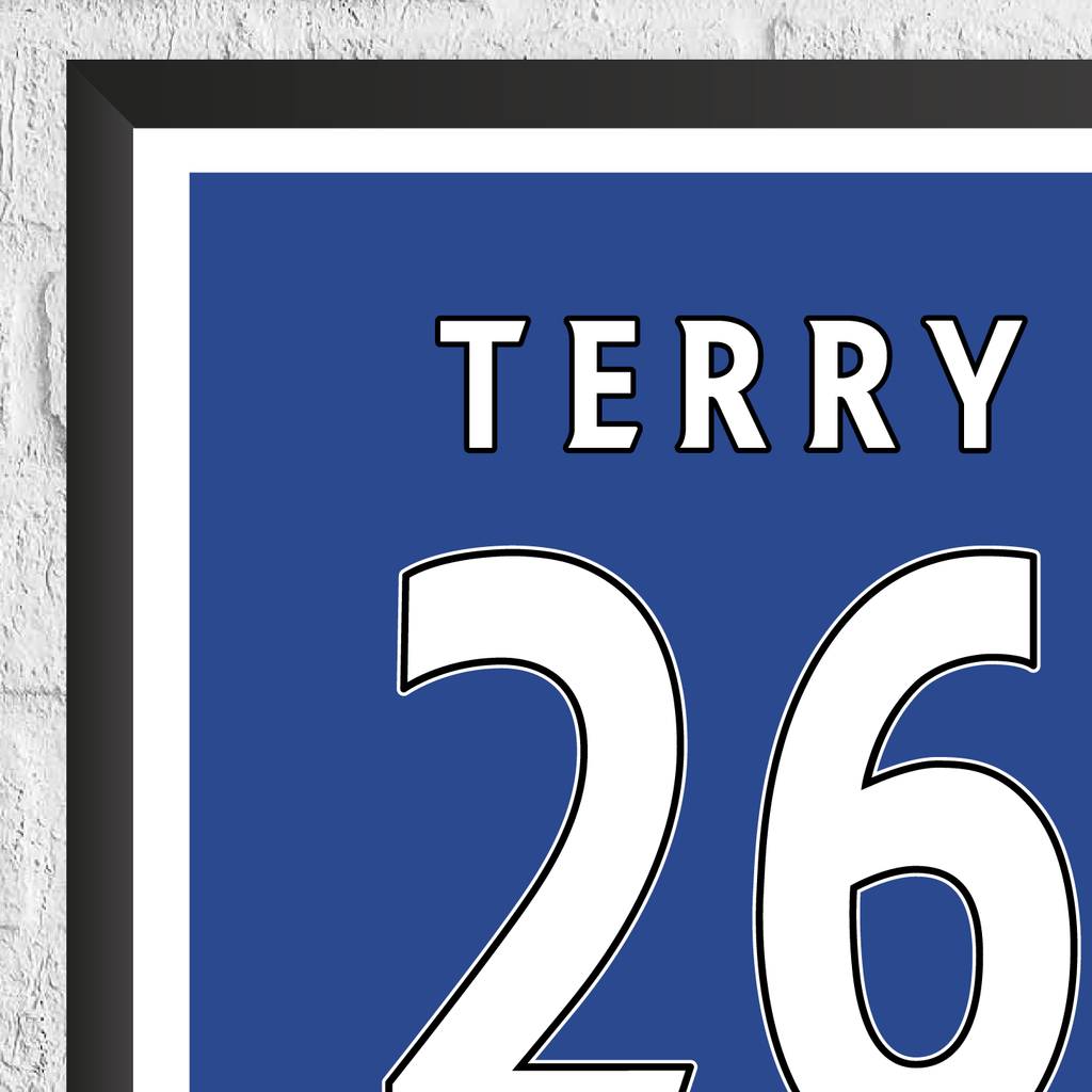 John Terry Legend Stats Print