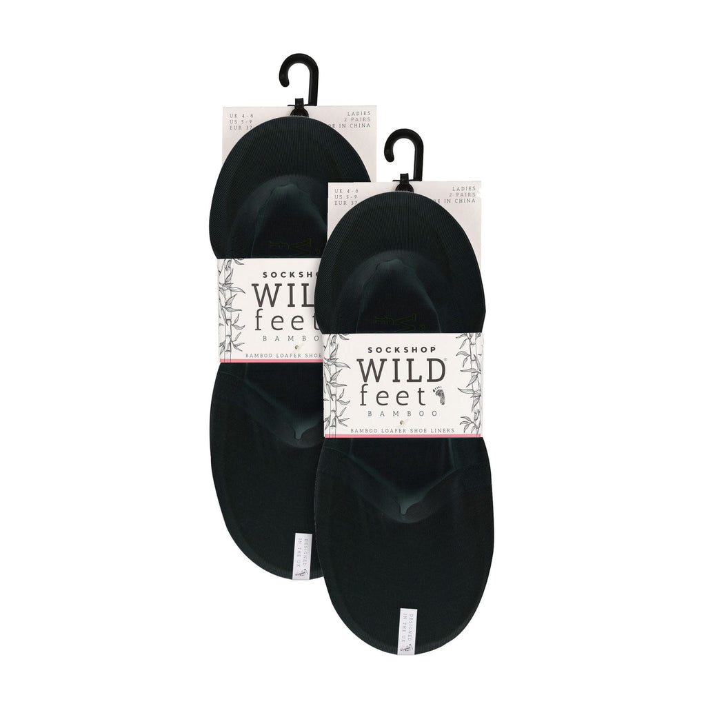 4 Pack Ladies Bamboo No Show Socks: Invisible Socks with Silicone Heel Grip