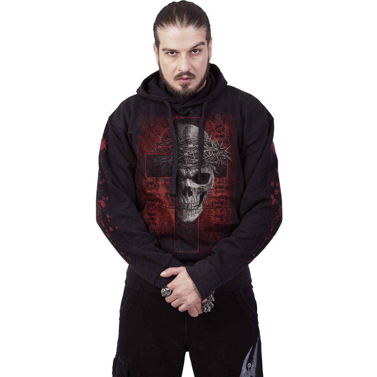 SILENT SUFFERING - Hoody Black