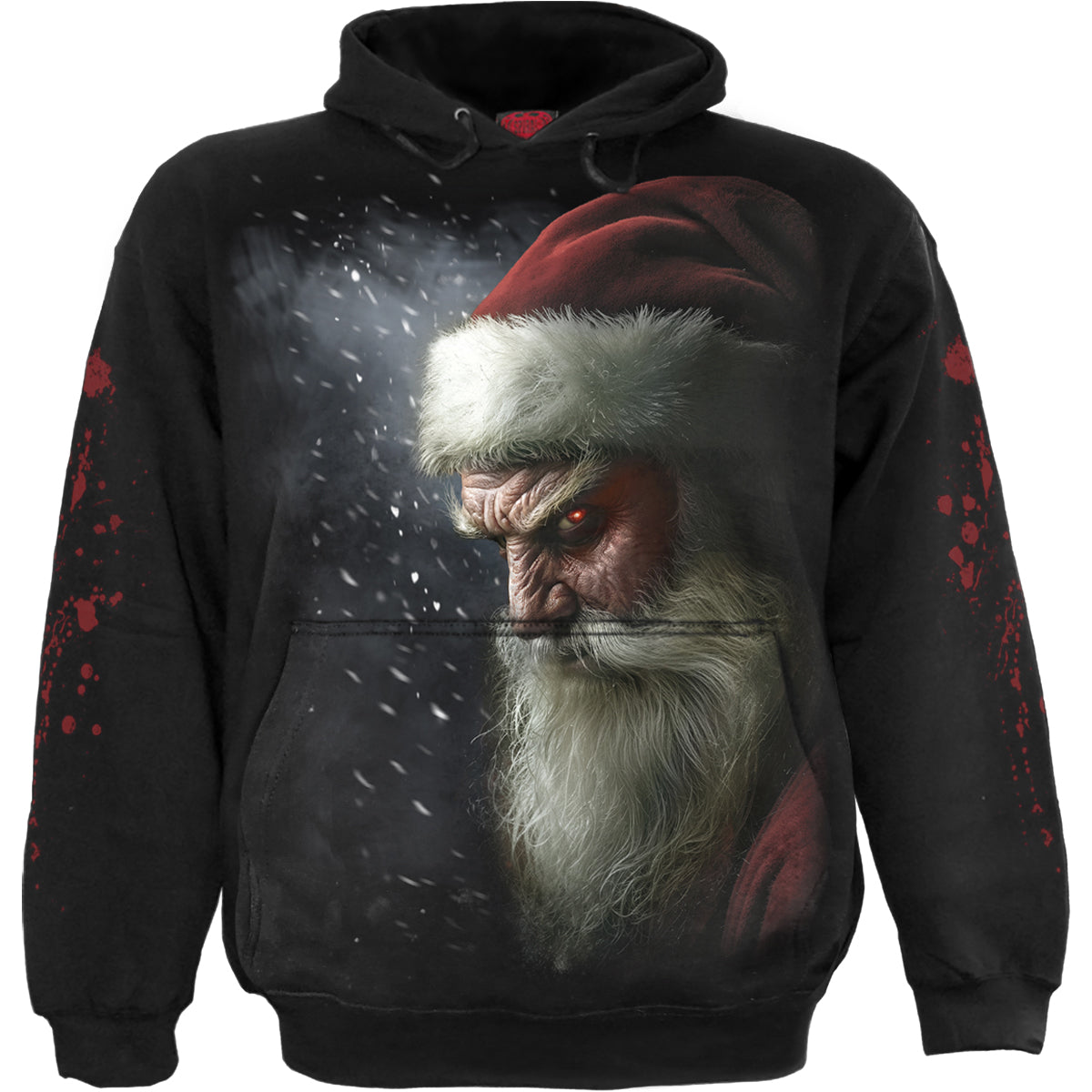 NAUGHTY OR NICE SANTA - Hoody Black
