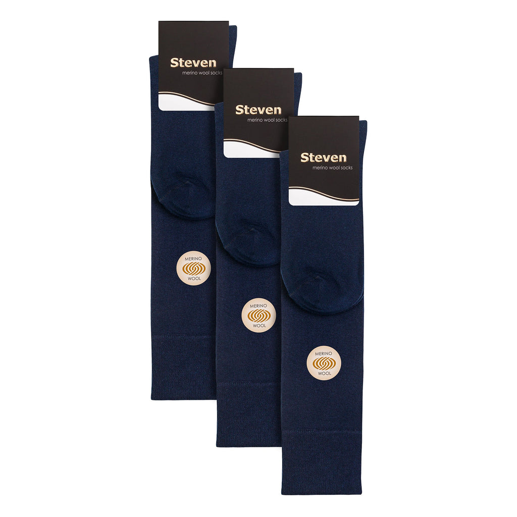 3 Pairs Mens Knee High Soft Breathable Merino Wool Socks