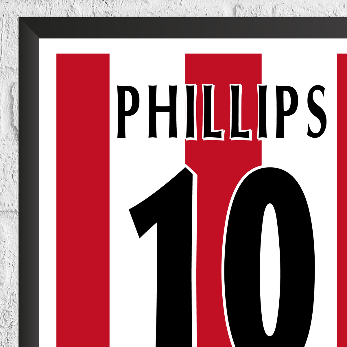 Kevin Phillips Legend Stats Print