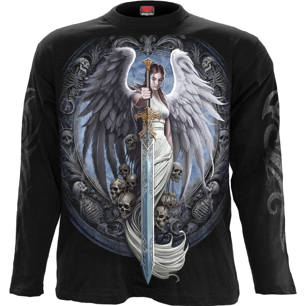 ANGEL SWORD - Longsleeve T-Shirt Black