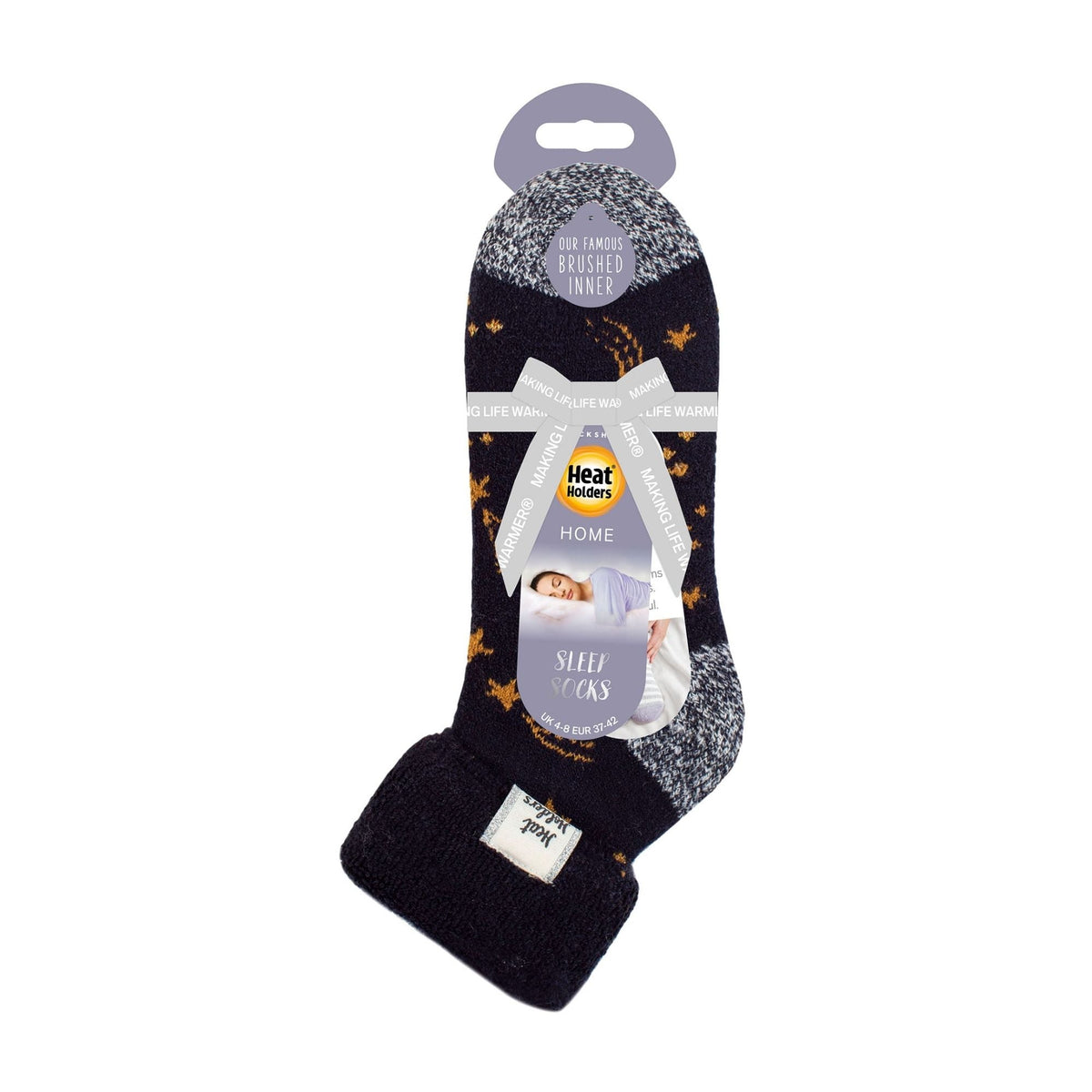 Cozy Turn-Over Cuff Lounge Socks | Warm Winter Socks for Women