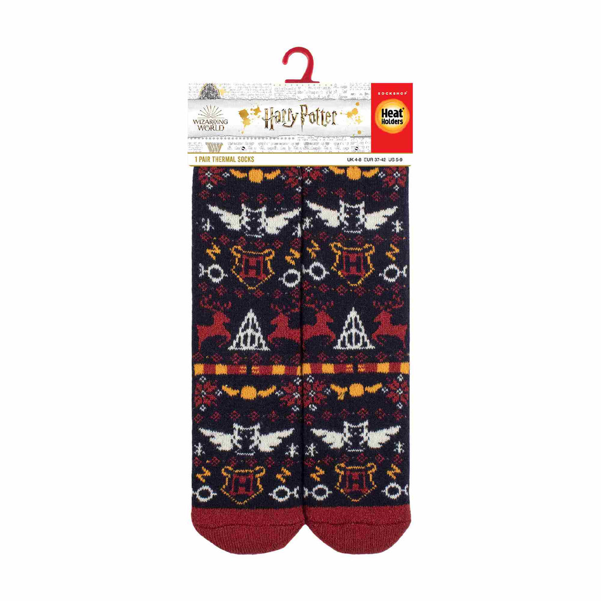 Ladies Harry Potter Novelty Lightweight Thermal Socks