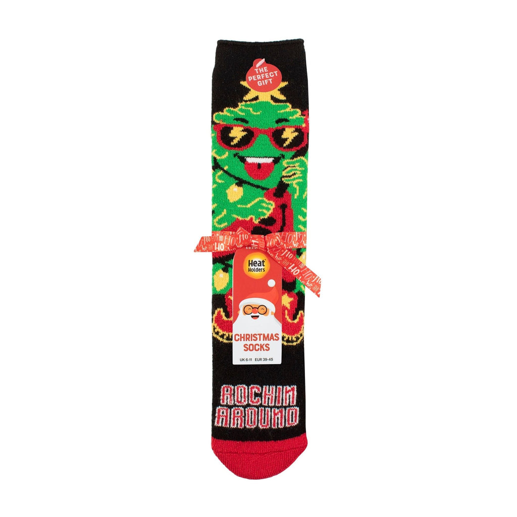 Mens & Ladies Novelty Christmas Lightweight Thermal Socks