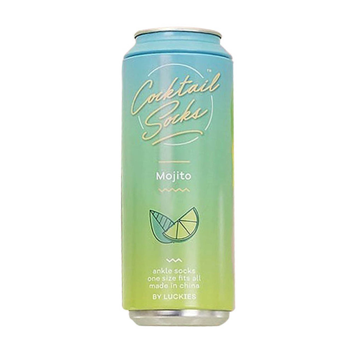 1 Pack Unisex Fancy Cocktail Socks in a Can