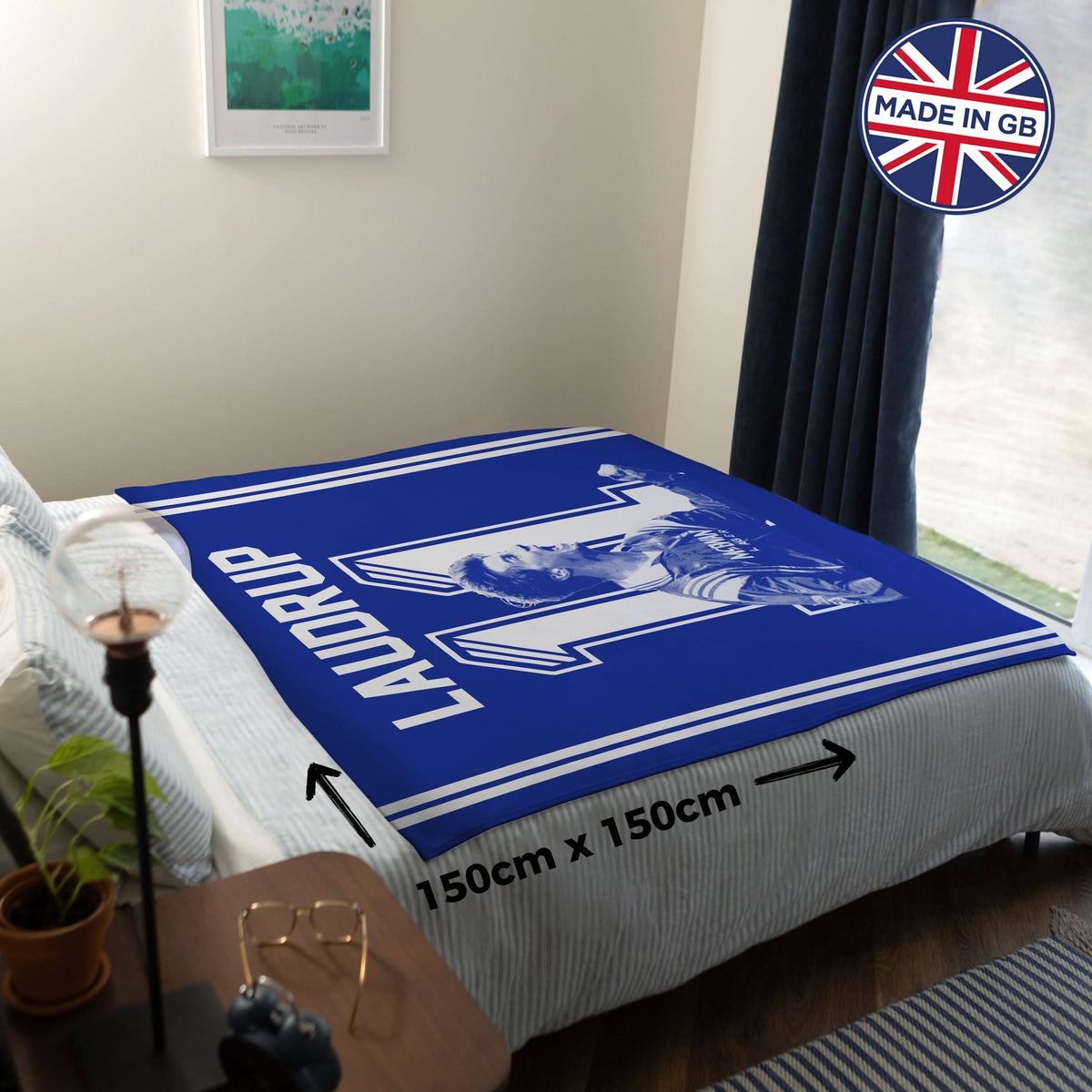 Rangers - Laudrup 11 - Fleece 150cm X 150cm