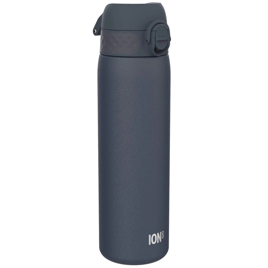 Leak Proof Slim Thermal Steel Water Bottle, Insulated, Ash Navy, 500ml (17oz)