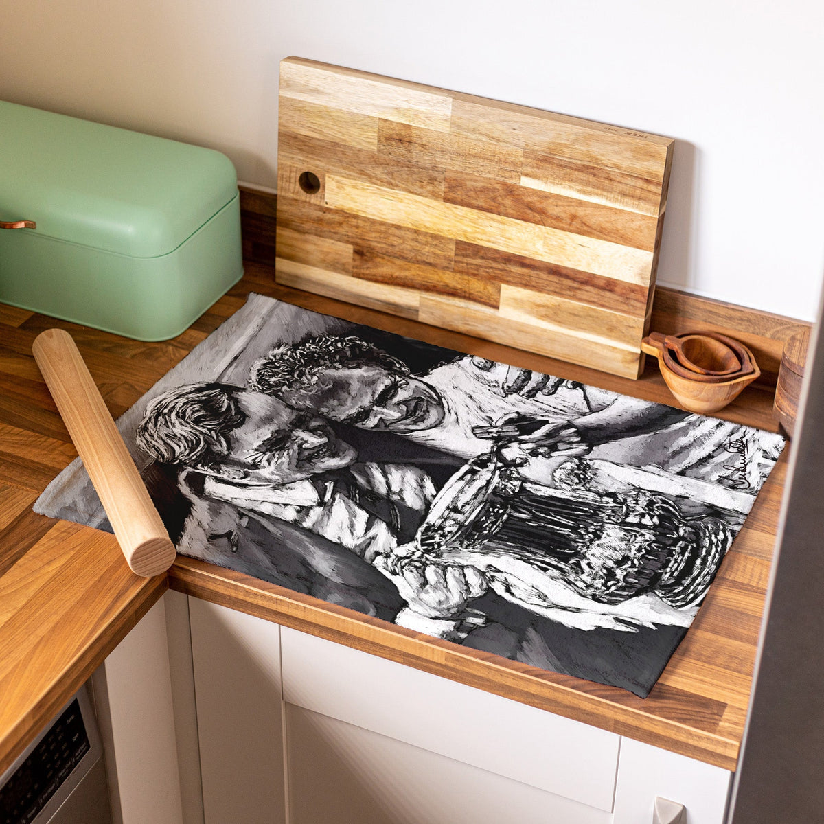 Lee Buccilli - Bremner & Revie - Microfibre Tea Towel