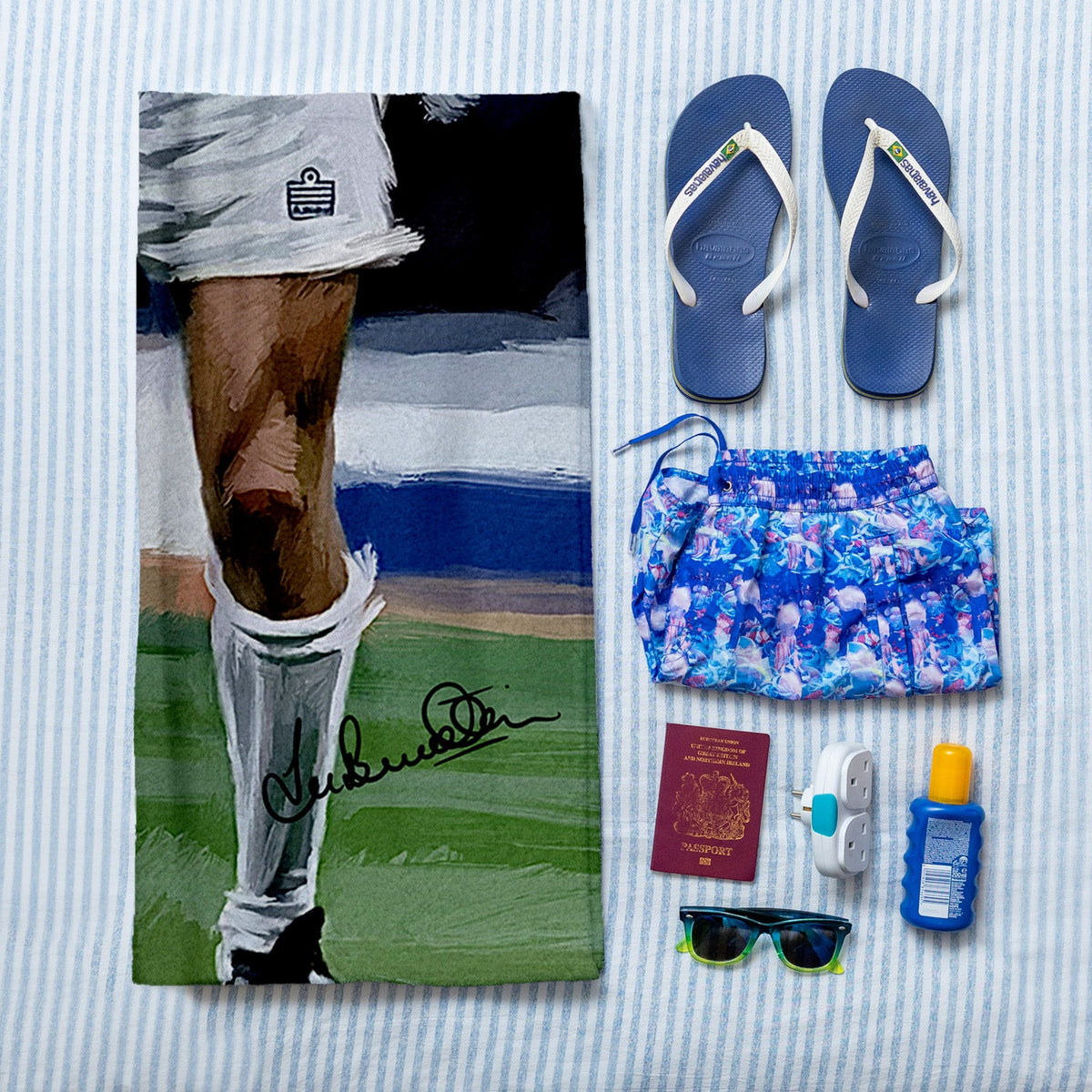 Lee Buccilli - Eddie Gray Home - Beach Towel - 150cm x 75cm
