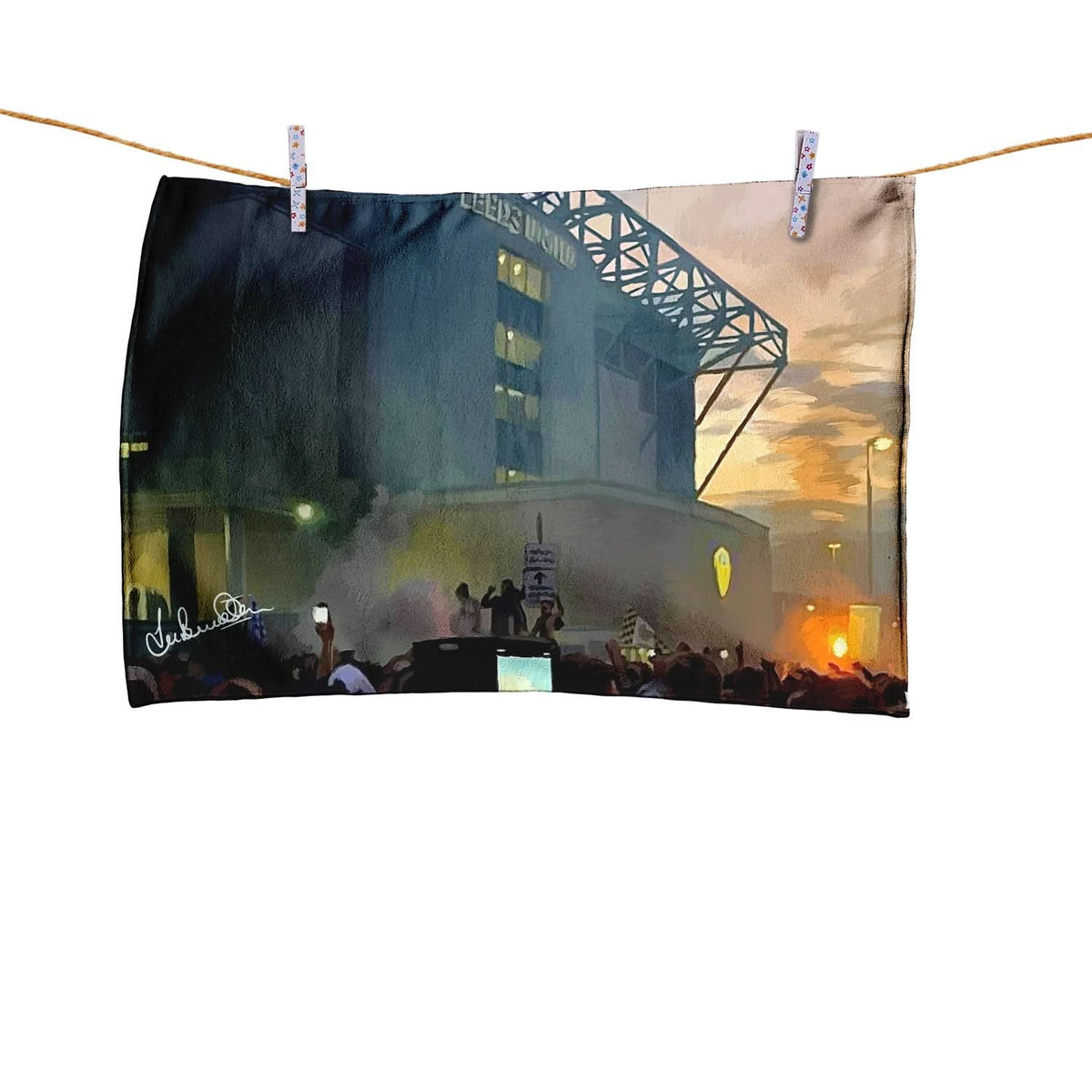 Lee Buccilli - Promotion Night - Microfibre Tea Towel