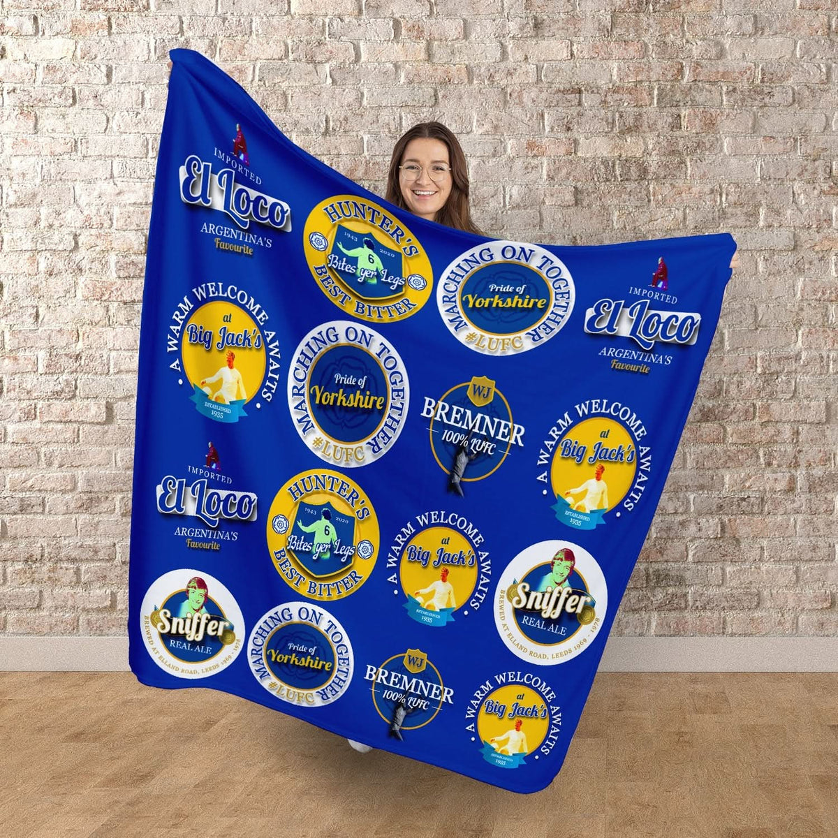 Leeds United - Football Legends - Fleece