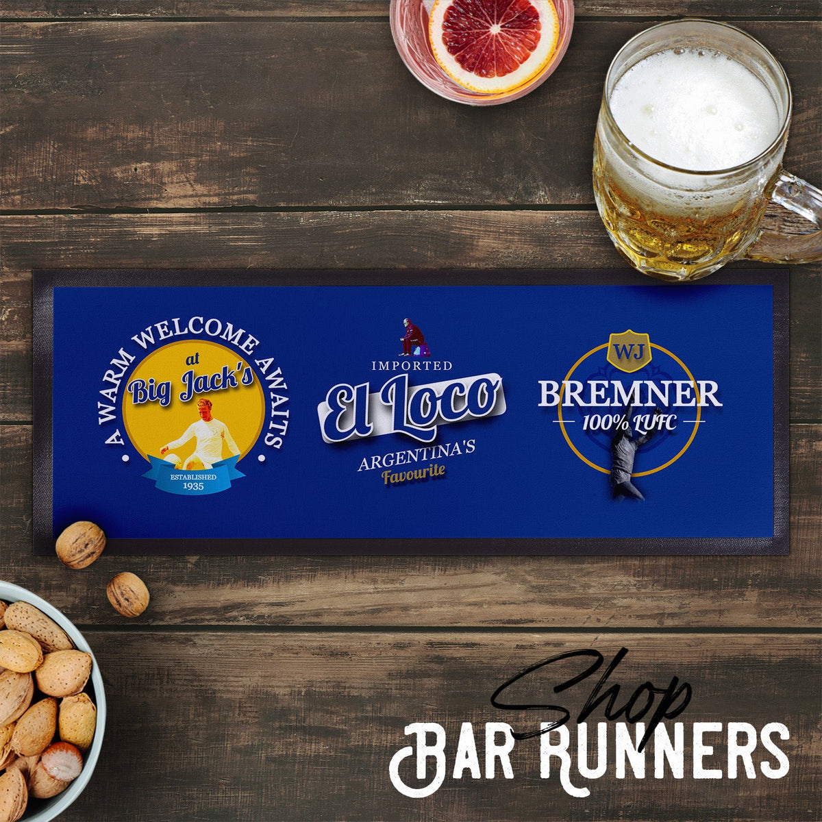 Leeds - Football Legends - Bar Runner