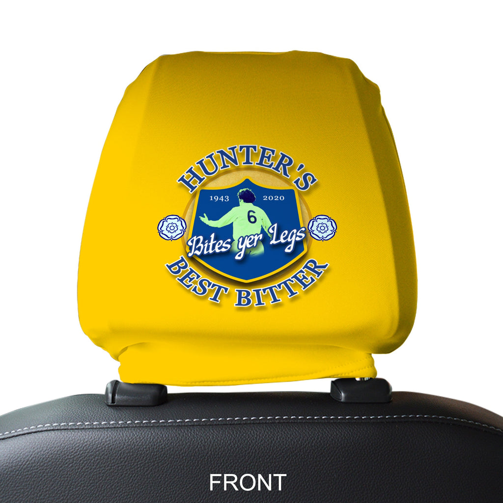 Leeds Hunter- Football Legends - Headrest Cover
