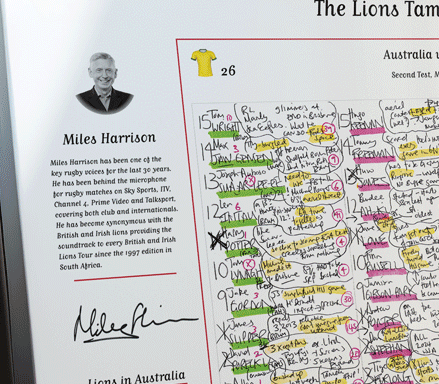 RUGBY UNION Australia v British & Irish Lions, Second Test, MCG, Melbourne. 26 July, 2025. Miles Harrison.
