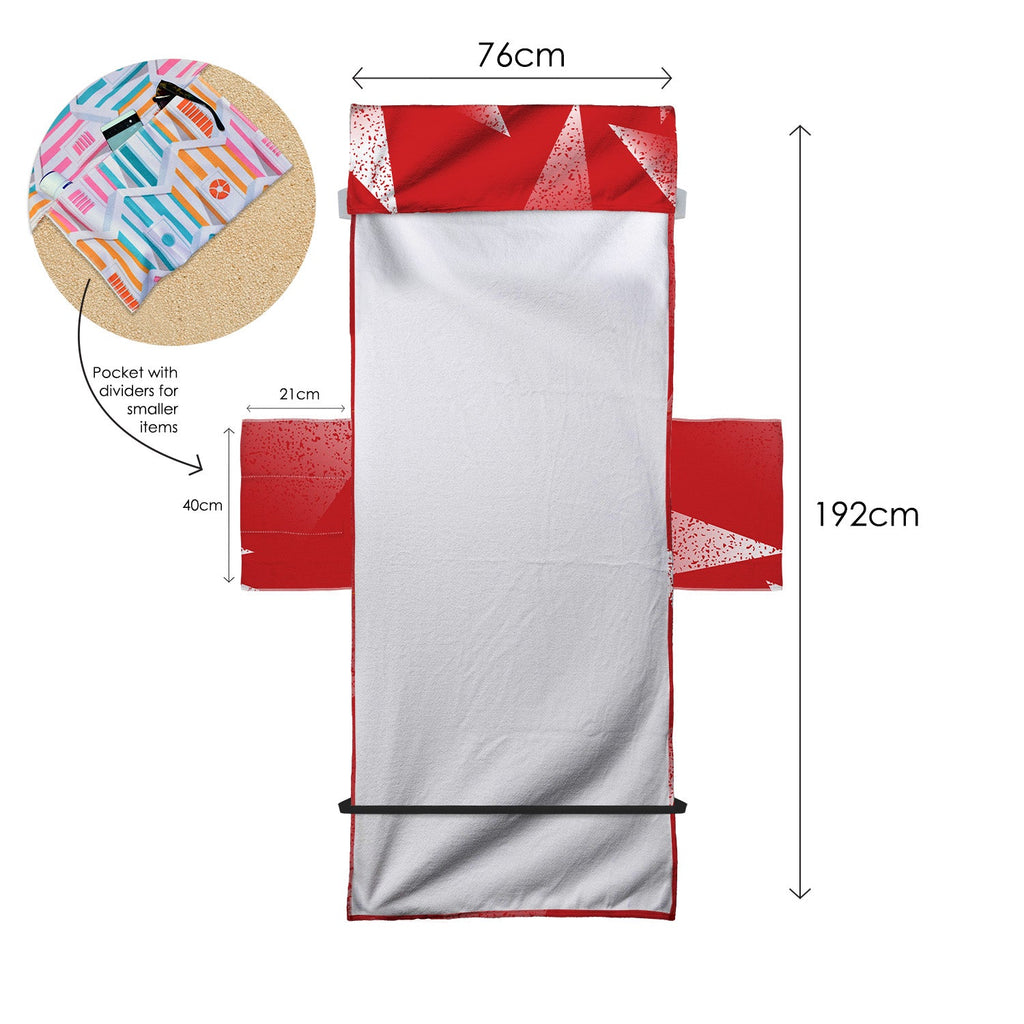 Liverpool - 1989 Home Shirt - Sunbed Towel