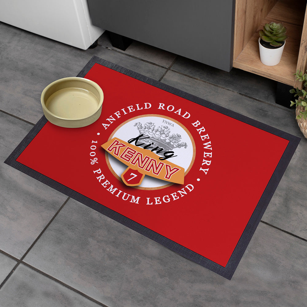 Liverpool Dalglish  - Football Legends - Door Mat -60cm X 40cm