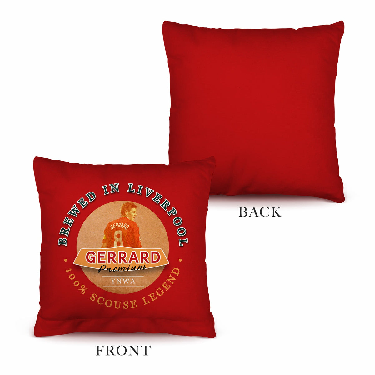 Liverpool Gerrard - Football Legends - Cushion 10"